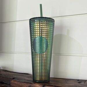 Starbucks Emerald Green Textured Tumbler